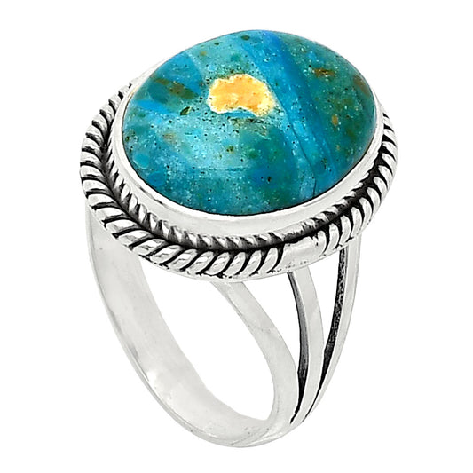 Natural Peruvian Opalina Ring size-8 R-1010 SDR241285