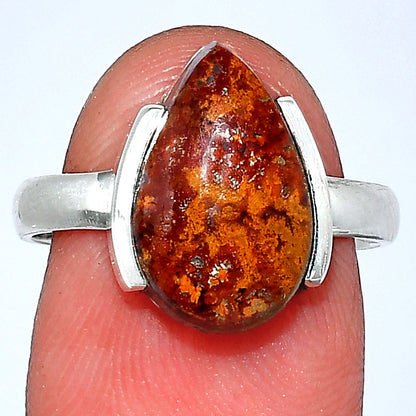 Natural Rare Cady Mountain Agate Ring size-8 R-1173 SDR241638