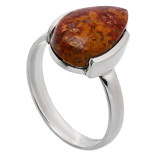 Natural Rare Cady Mountain Agate Ring size-8 R-1173 SDR241638