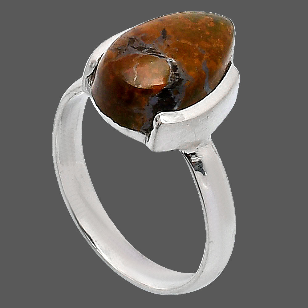 Natural Rare Cady Mountain Agate Ring size-7 R-1173 SDR241640