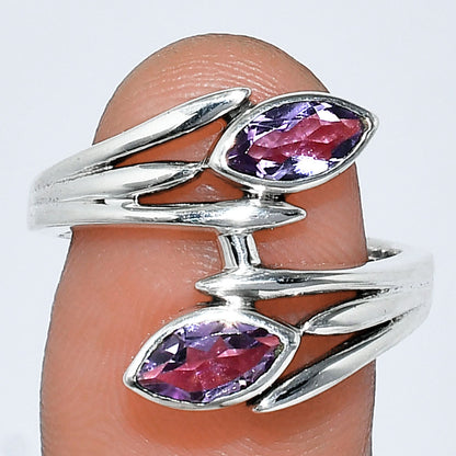 Natural Amethyst - Brazil Ring size-7.5 R-1023 SDR242142