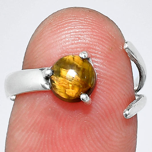 Adjustable - Natural Nellite Ring size-6.5 R-1176 SDR242225