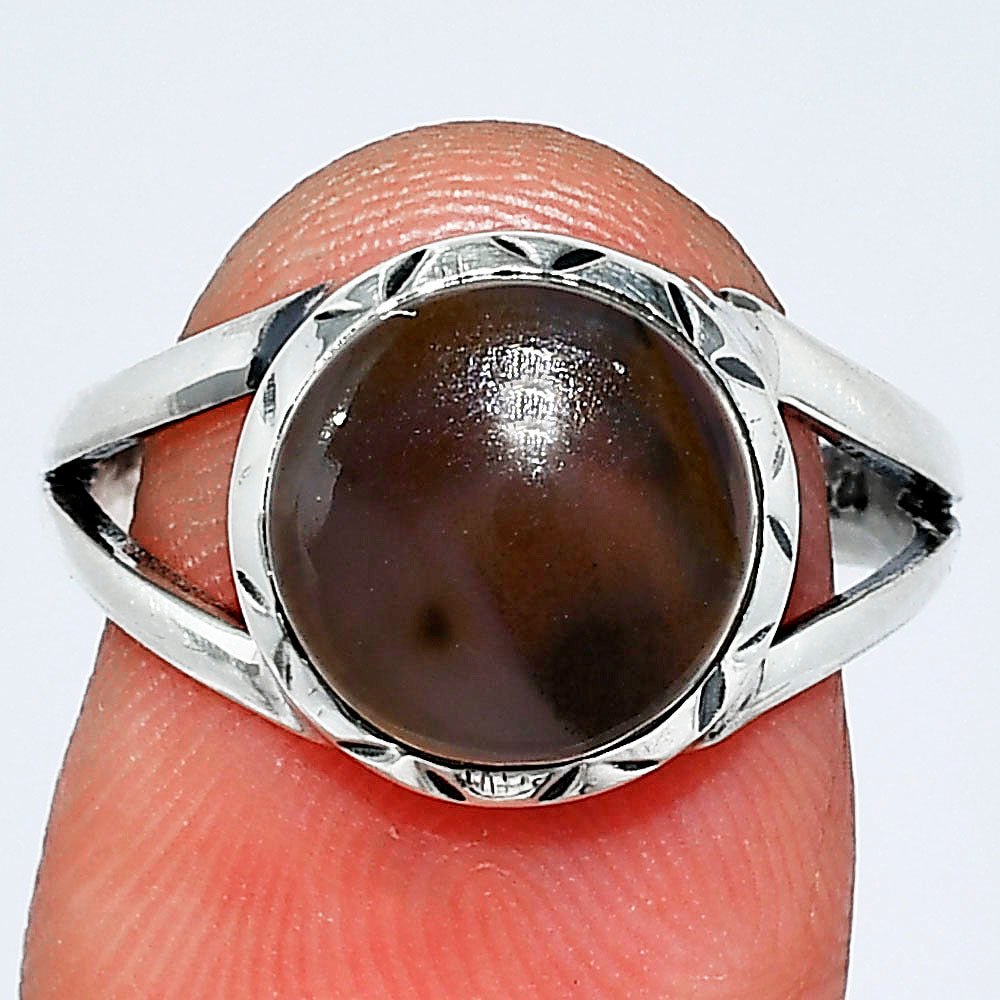 Natural Ocean Jasper - Madagascar Ring size-7.5 R-1074 SDR242351