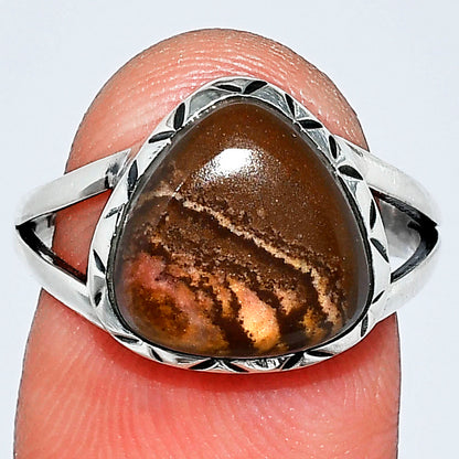 Natural Outback Jasper Ring size-7.5 R-1074 SDR242360