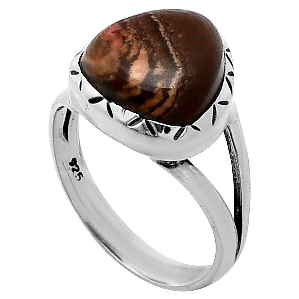 Natural Outback Jasper Ring size-7.5 R-1074 SDR242360