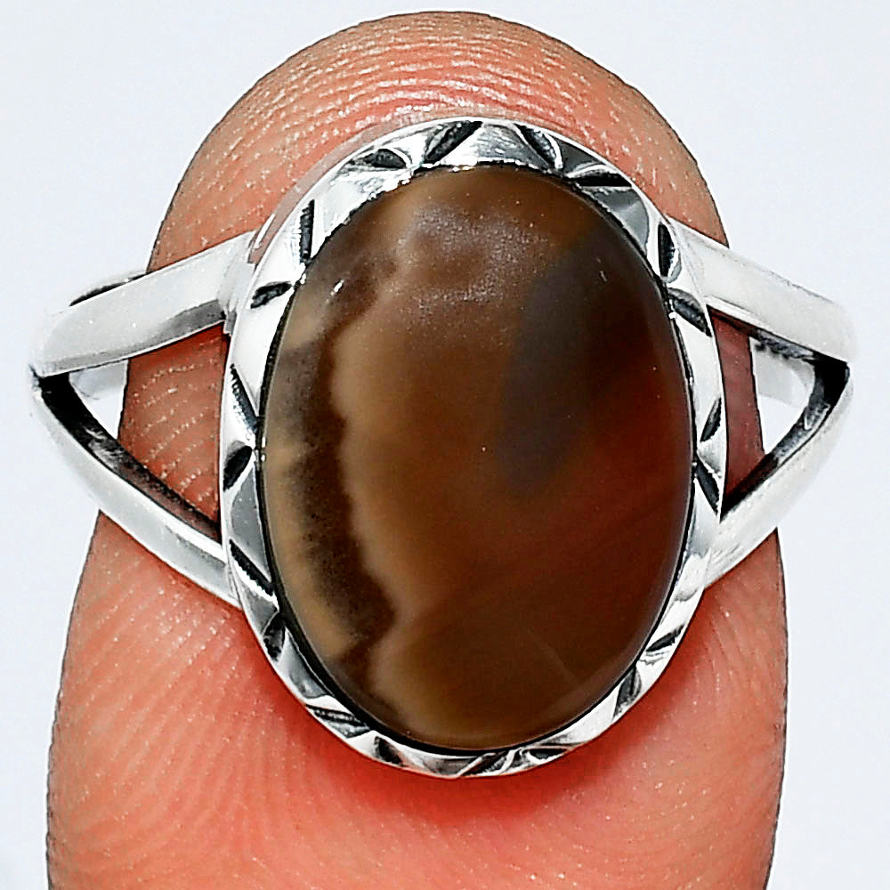 Natural Outback Jasper Ring size-8 R-1074 SDR242394