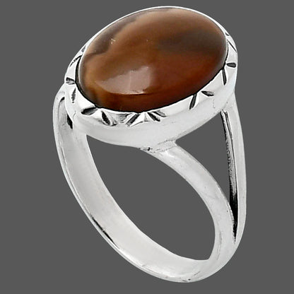Natural Outback Jasper Ring size-8 R-1074 SDR242394