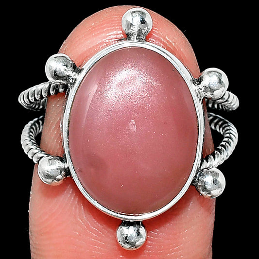 Natural Guava Quartz - Brazil Ring size-8 R-1268 SDR242964