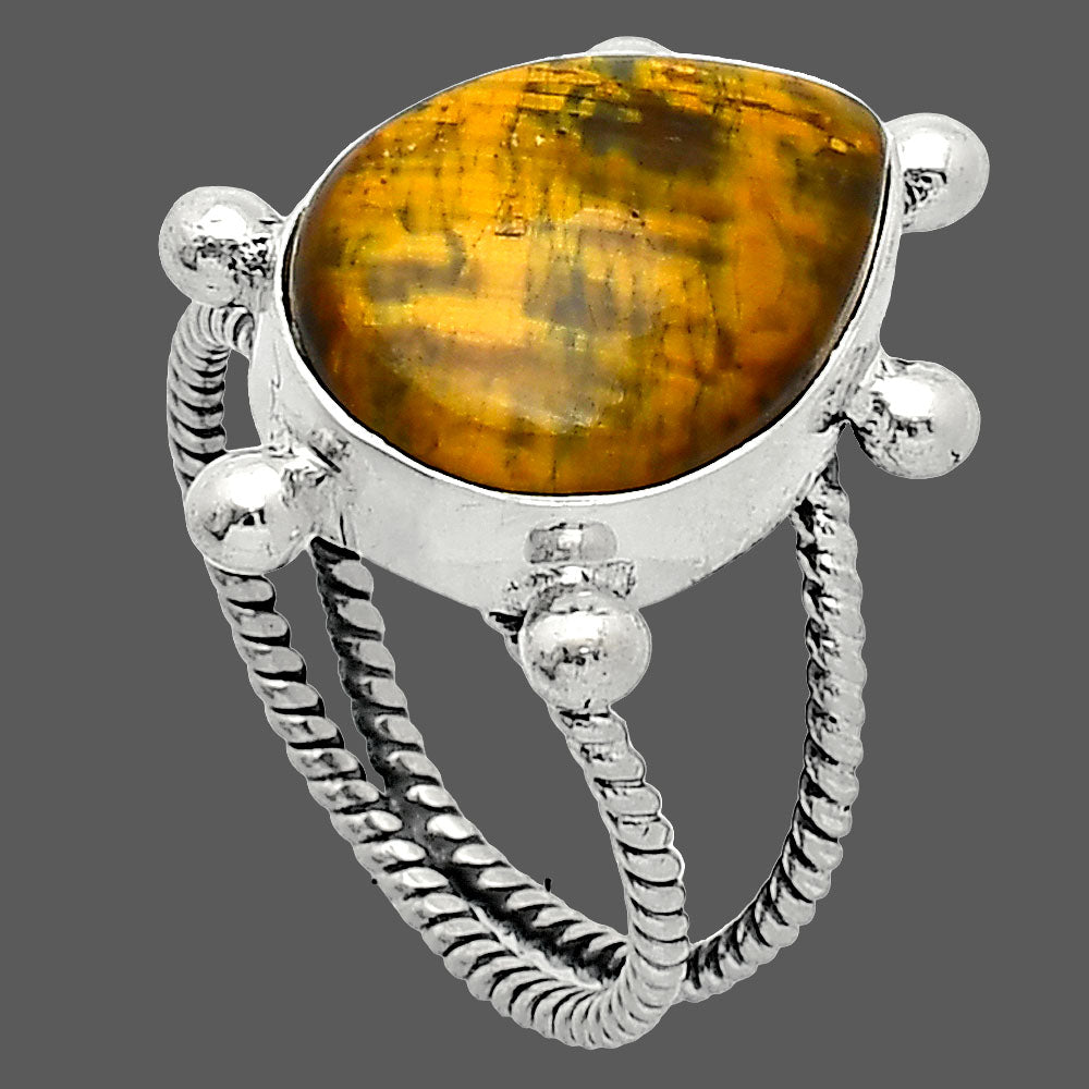 Natural Nellite Ring size-7.5 R-1268 SDR242976