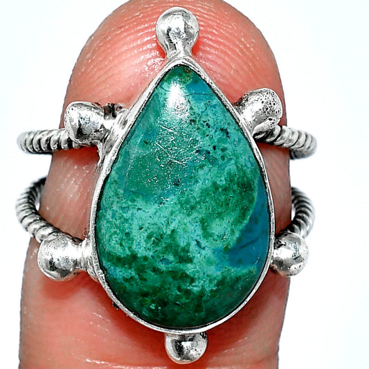 Natural Peruvian Opalina Ring size-7 R-1268 SDR243006