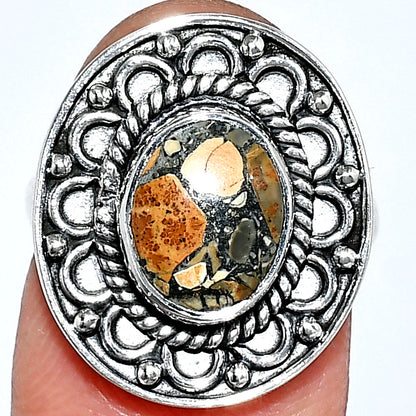 Natural Maligano Jasper - Indonesia Ring size-6 R-1256 SDR243086