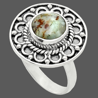Natural Variscite Ring size-7.5 R-1256 SDR243096