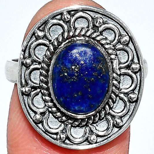 Natural Lapis Lazuli - Afghanistan Ring size-8 R-1256 SDR243102