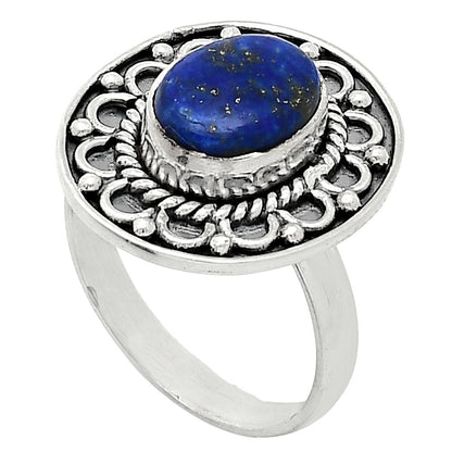 Natural Lapis Lazuli - Afghanistan Ring size-8 R-1256 SDR243102