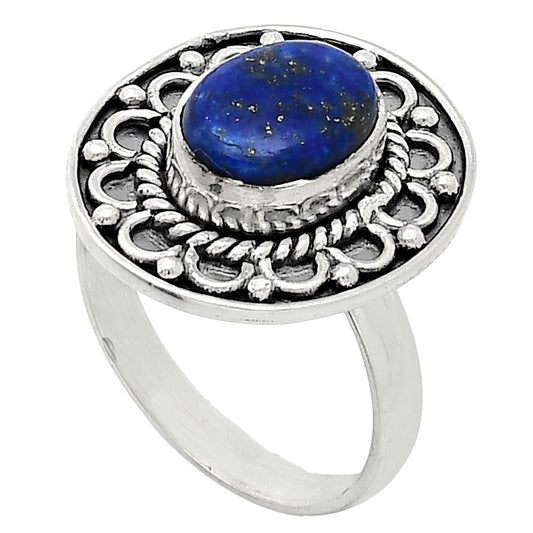 Natural Lapis Lazuli - Afghanistan Ring size-8 R-1256 SDR243102