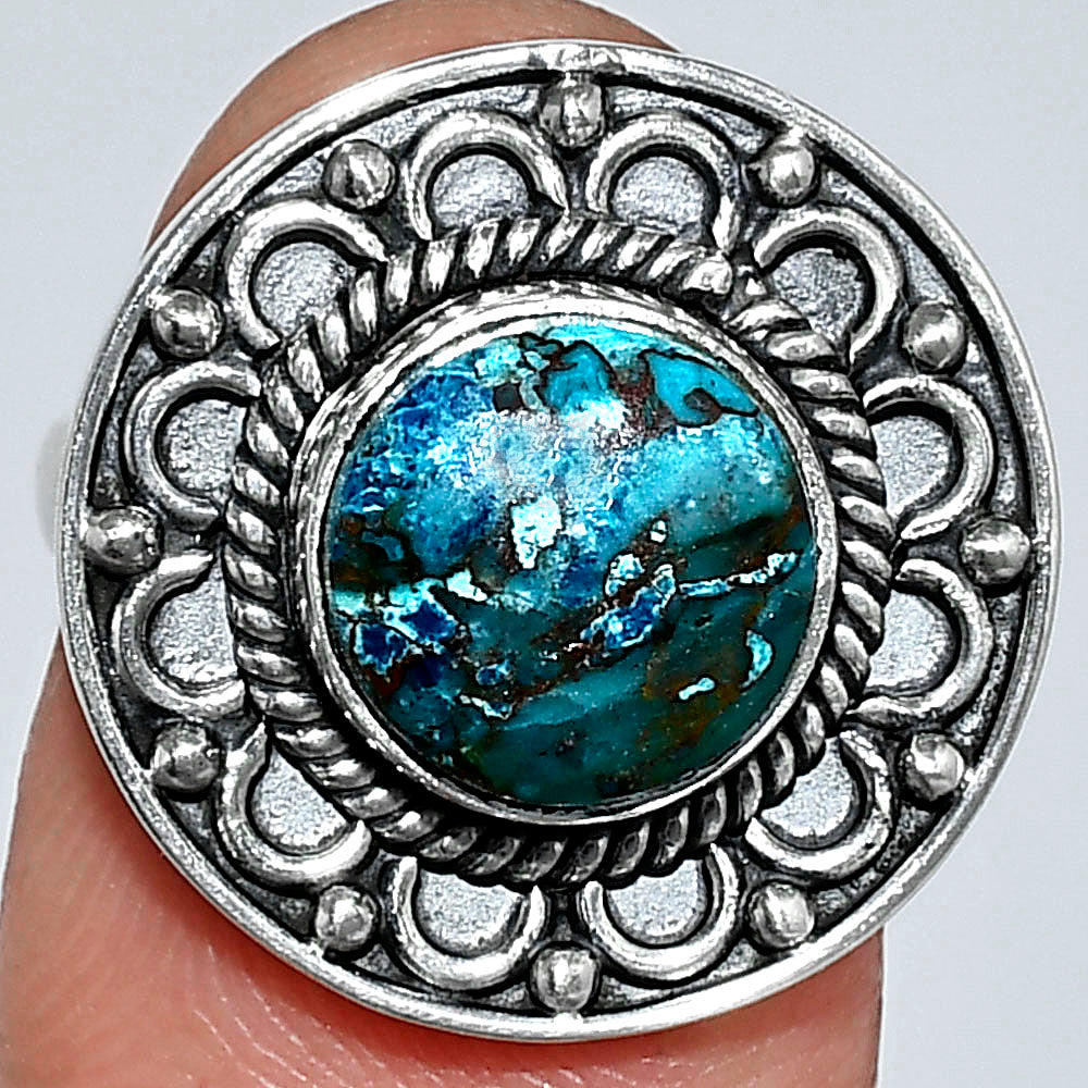 Natural Shattuckite - USA Ring size-6 R-1256 SDR243104