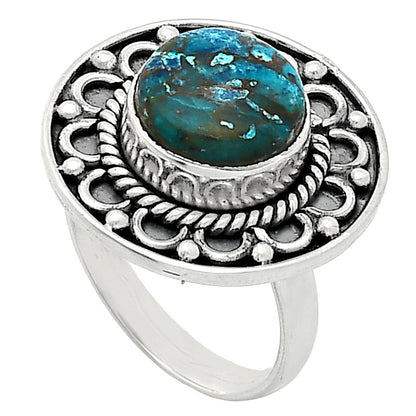 Natural Shattuckite - USA Ring size-6 R-1256 SDR243104