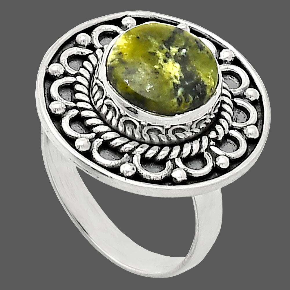 Natural Serpentine Ring size-6 R-1256 SDR243106