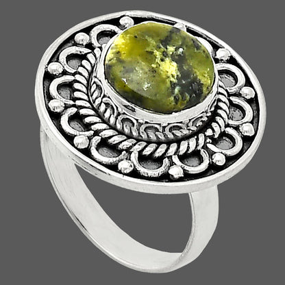 Natural Serpentine Ring size-6 R-1256 SDR243106