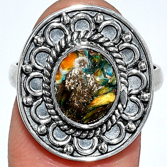 Spiny Oyster Turquoise - Arizona Ring size-8 R-1256 SDR243107