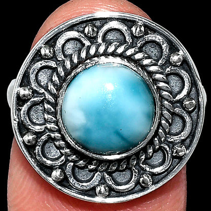 Larimar (Dominican Republic) Ring size-7.5 R-1256 SDR243118