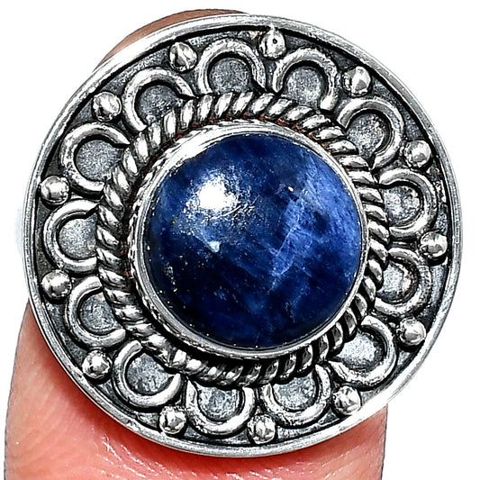 Natural Sodalite Ring size-7 R-1256 SDR243128