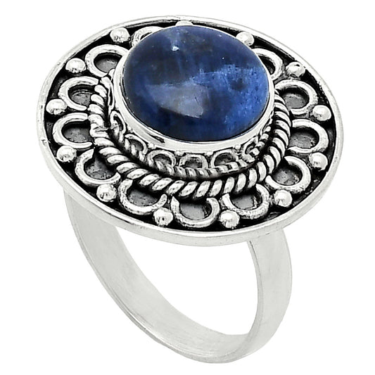 Natural Sodalite Ring size-7 R-1256 SDR243128