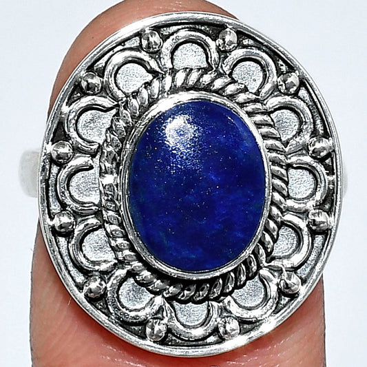 Natural Lapis Lazuli - Afghanistan Ring size-7.5 R-1256 SDR243134