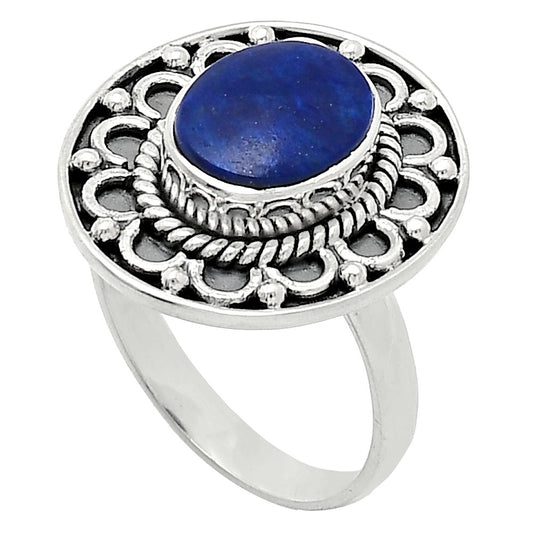 Natural Lapis Lazuli - Afghanistan Ring size-7.5 R-1256 SDR243134