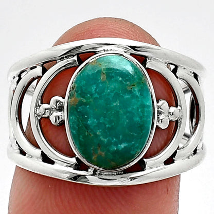 Natural Peruvian Opalina Ring size-7.5 R-1379 SDR243214