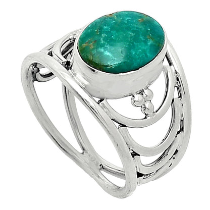 Natural Peruvian Opalina Ring size-7.5 R-1379 SDR243214