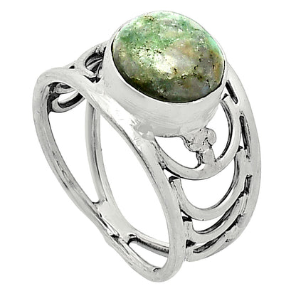 Natural Utah Variscite Ring size-8.5 R-1379 SDR243218