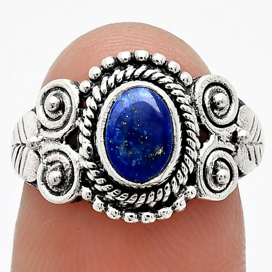 Natural Lapis Lazuli - Afghanistan Ring size-7 R-1280 SDR243589
