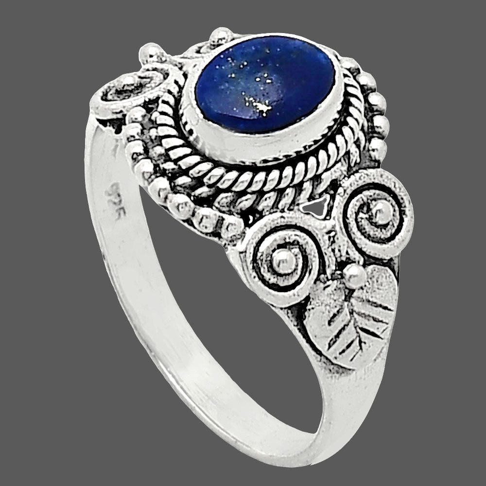 Natural Lapis Lazuli - Afghanistan Ring size-7 R-1280 SDR243589