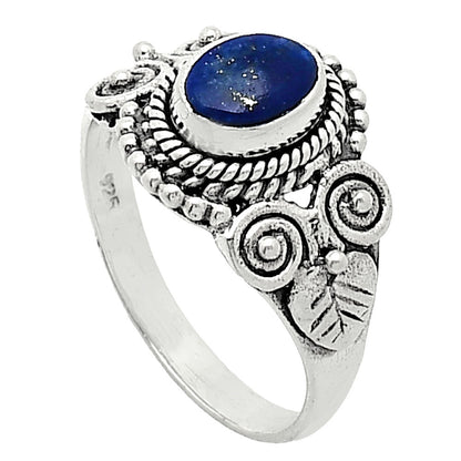 Natural Lapis Lazuli - Afghanistan Ring size-7 R-1280 SDR243589