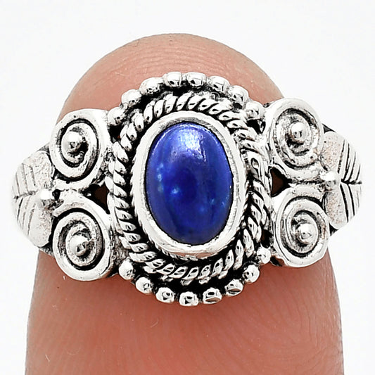 Natural Lapis Lazuli - Afghanistan Ring size-7.5 R-1280 SDR243590