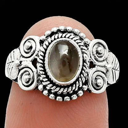 Natural Gray Moonstone Ring size-8 R-1280 SDR243612