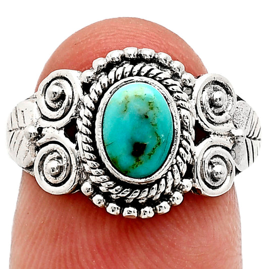 Sleeping Beauty Turquoise - USA Ring size-8 R-1280 SDR243624