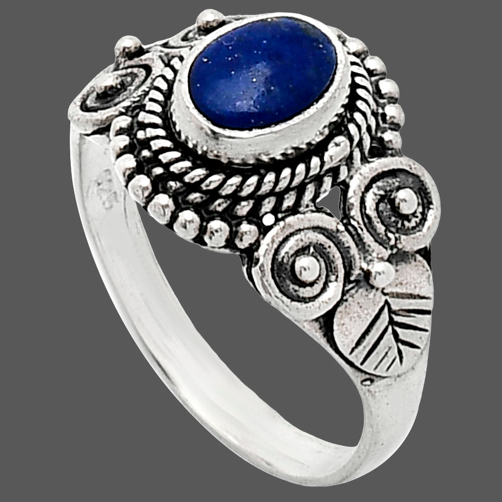 Natural Lapis Lazuli - Afghanistan Ring size-7 R-1280 SDR243632