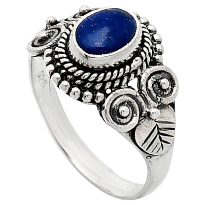 Natural Lapis Lazuli - Afghanistan Ring size-7 R-1280 SDR243632