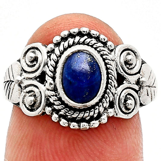 Natural Lapis Lazuli - Afghanistan Ring size-8 R-1280 SDR243640