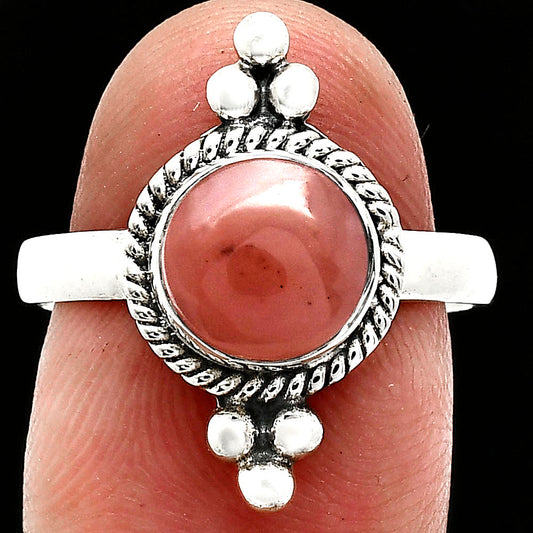 Natural Guava Quartz - Brazil Ring size-8 R-1127 SDR243715