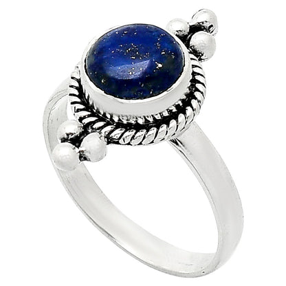 Natural Lapis Lazuli - Afghanistan Ring size-8 R-1127 SDR243746