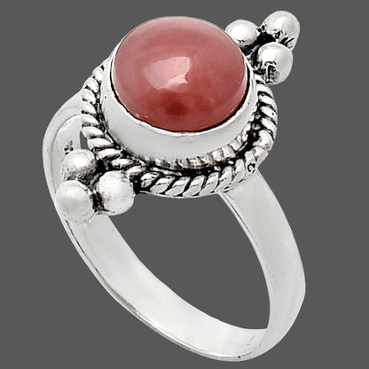 Natural Guava Quartz - Brazil Ring size-7 R-1127 SDR243770