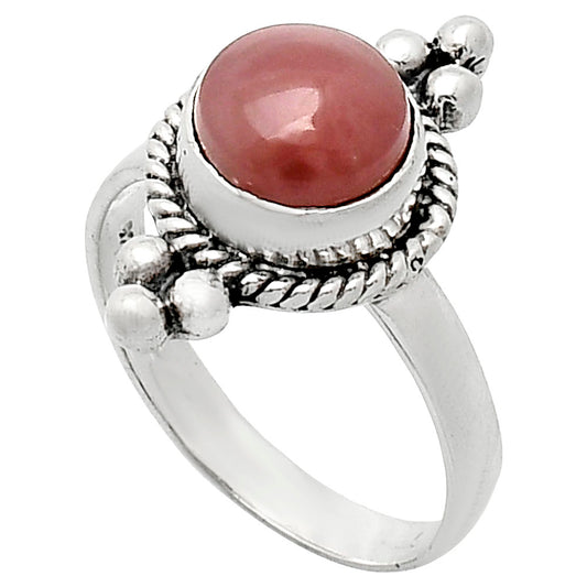 Natural Guava Quartz - Brazil Ring size-7 R-1127 SDR243770