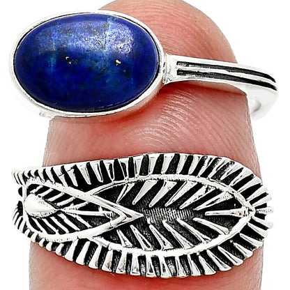 Adjustable - Natural Lapis Lazuli Ring size-7.5 R-1116 SDR243784