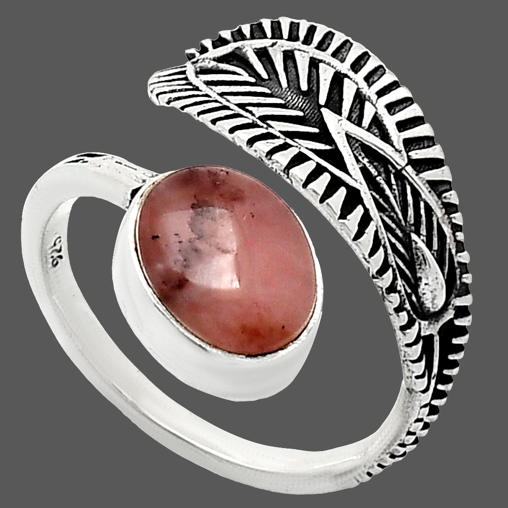 Adjustable - Guava Quartz - Brazil Ring size-7.5 R-1116 SDR243805