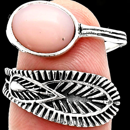 Adjustable - Pink Opal - Australia Ring size-7.5 R-1116 SDR243848