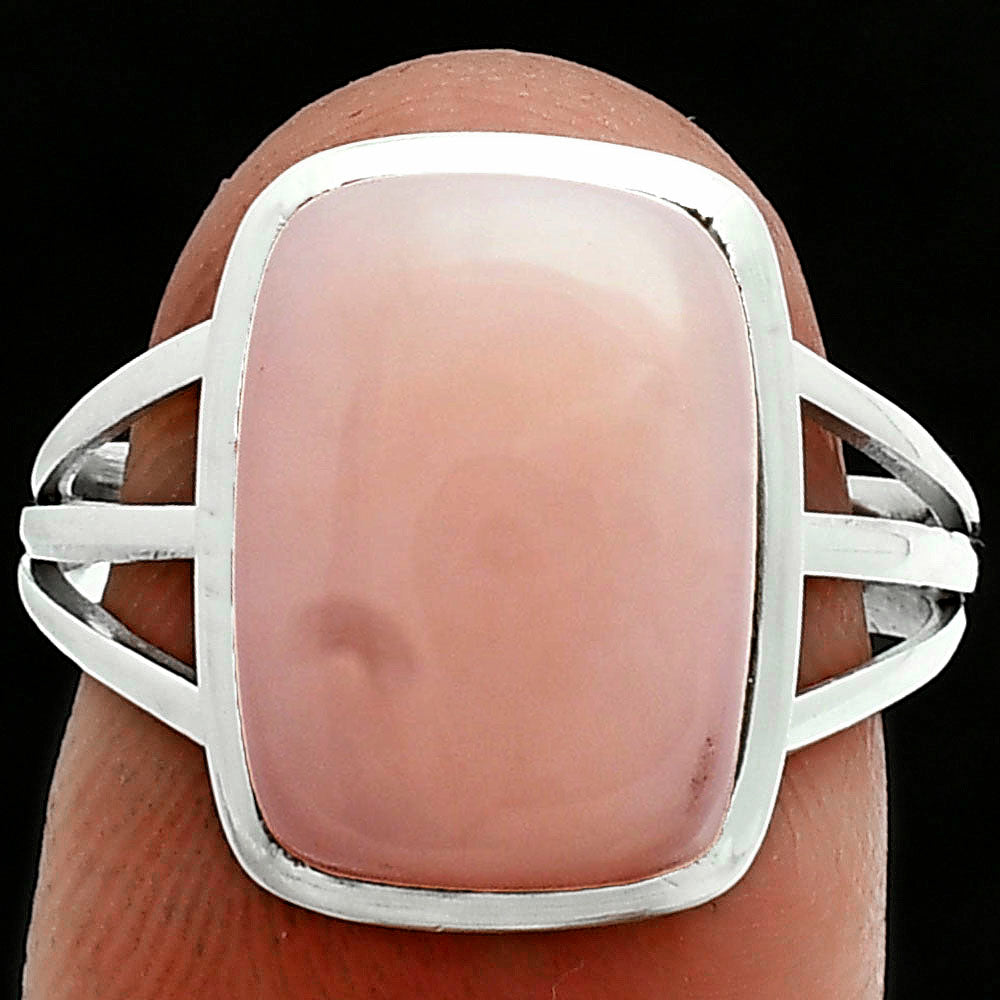 Natural Pink Opal - Australia Ring size-8 R-1006 SDR244029
