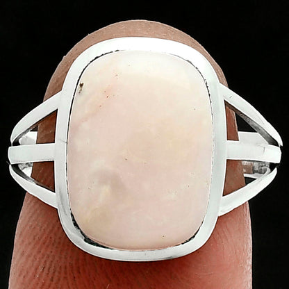 Natural Pink Opal - Australia Ring size-8 R-1006 SDR244031